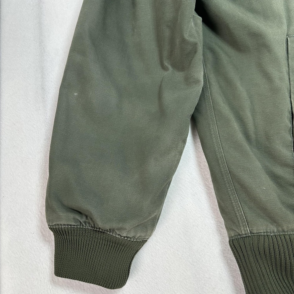 Under Armour Jacket Mens 2XL Green Quilted Lined Canvas Bomber Hunting Real Tree - Picture 7 of 15